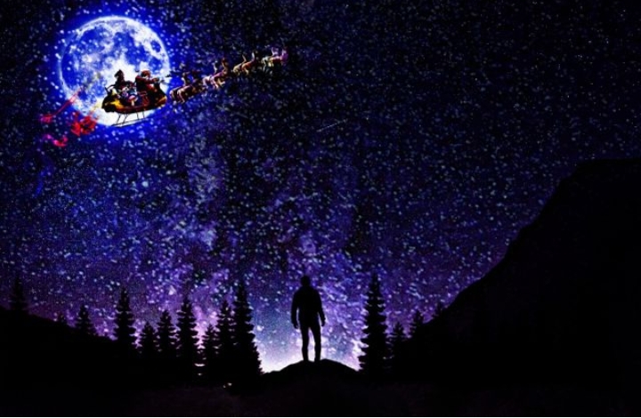 Christmas evening