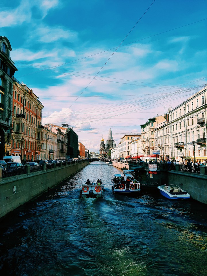 summer in Saint Petersburg