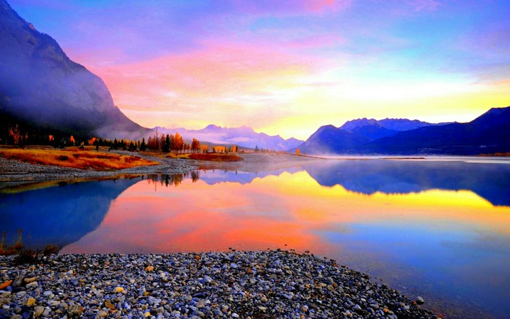 Scenery of rainbow