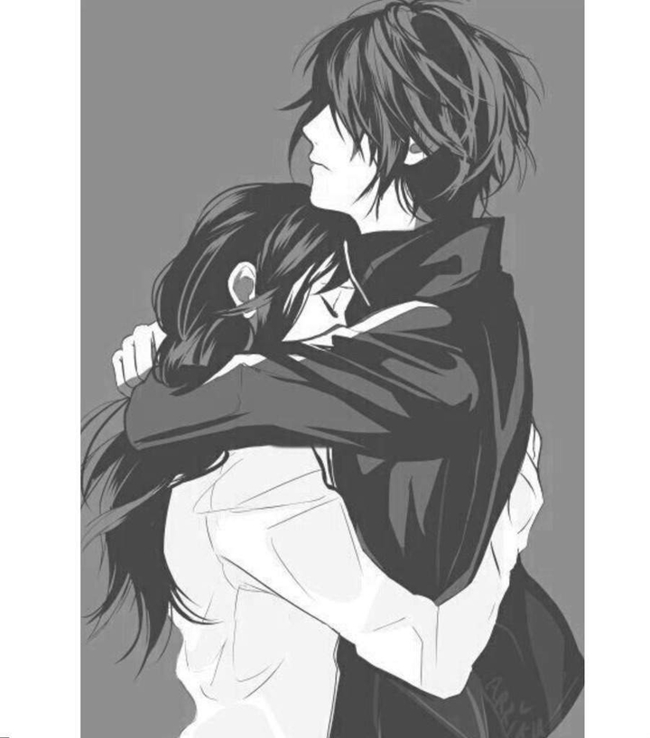 Anime Love Hug