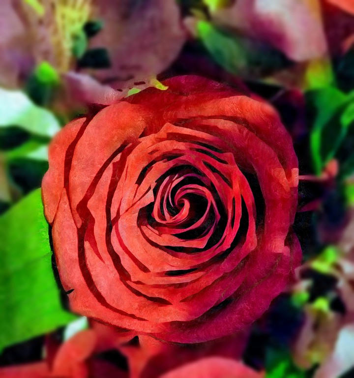 Silk Rose