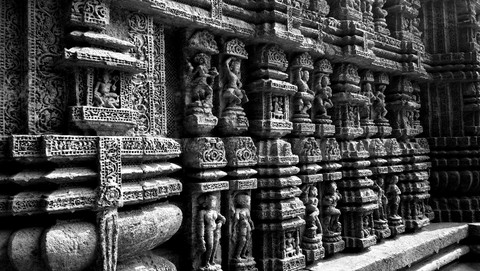 #india#konarak#heritage#oddisha#ancient#b&w#sculptures