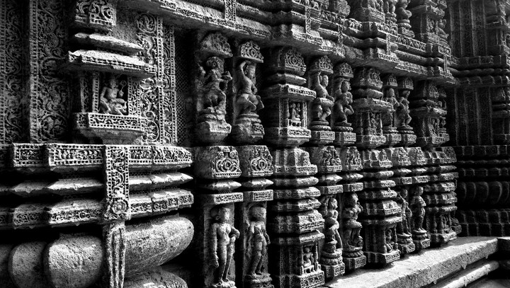 #india#konarak#heritage#oddisha#ancient#b&w#sculptures