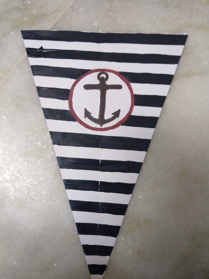 navy triangle
