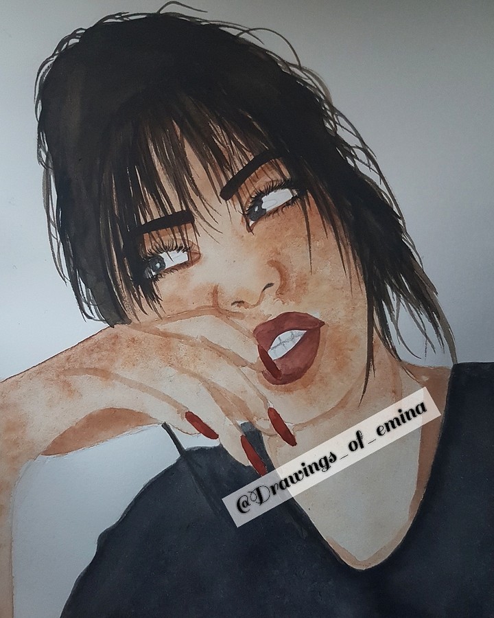 My new drawing of the Beautiful lianna 