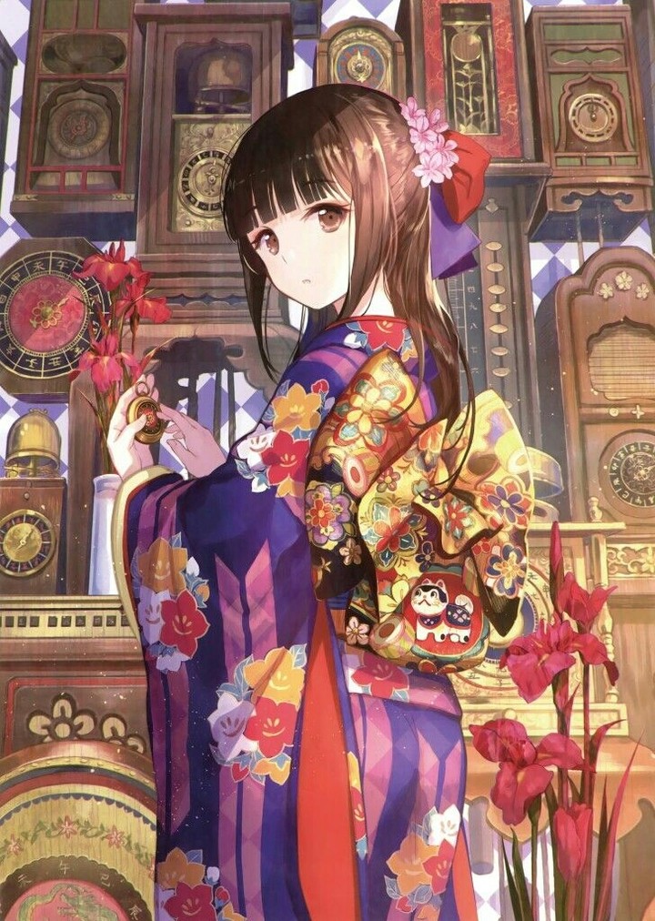 the kimono girl
