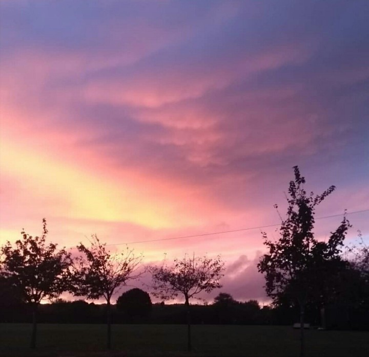 sunset clouds