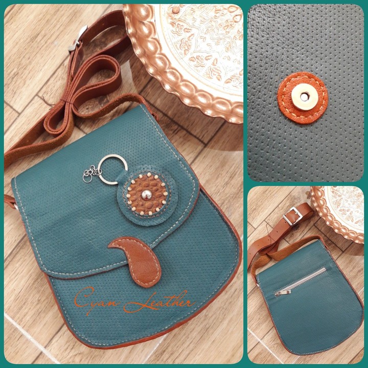 Cyan_leather