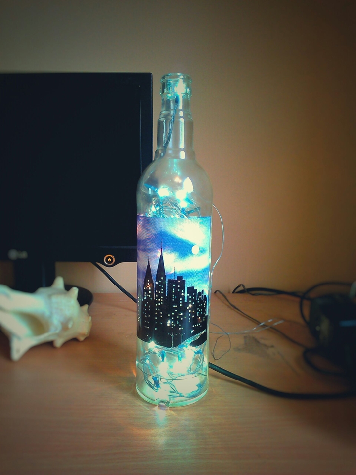 bottle lamp