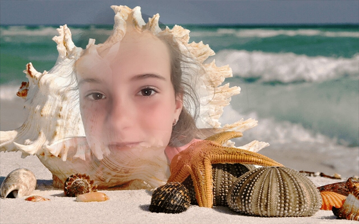 Ich am Strand