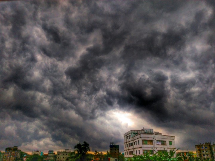Explosion of Clouds