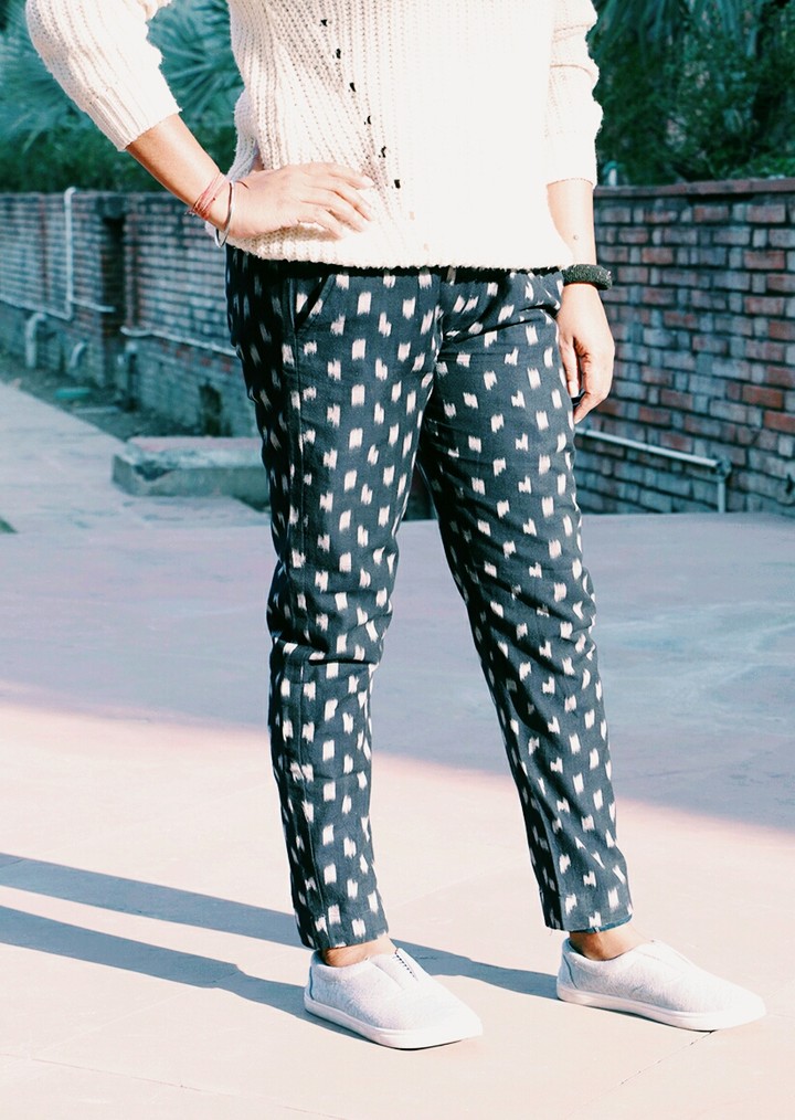 seaside pants in Ikat@suprabhanayak