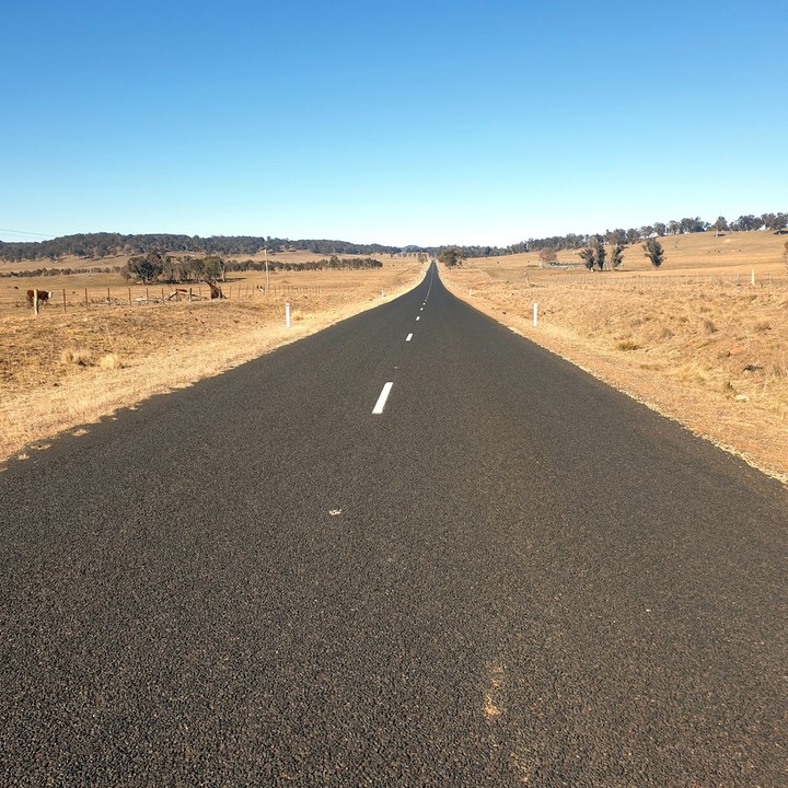 Road in regional New South Wales Australia