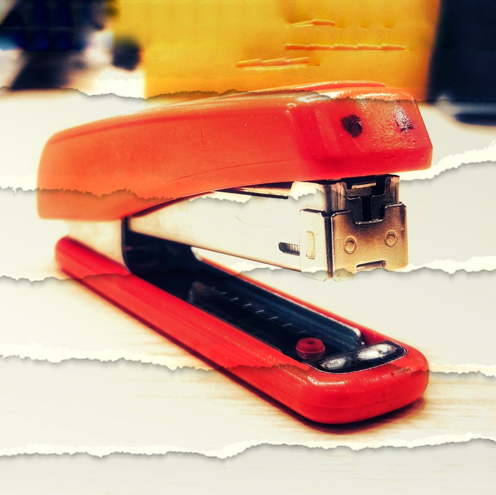 a stapler