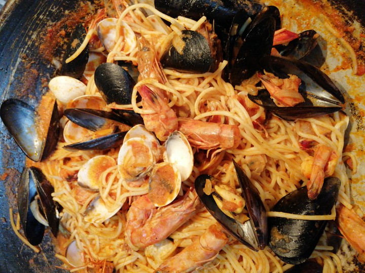 #srimp #seafood #seafoodpasta #pasta