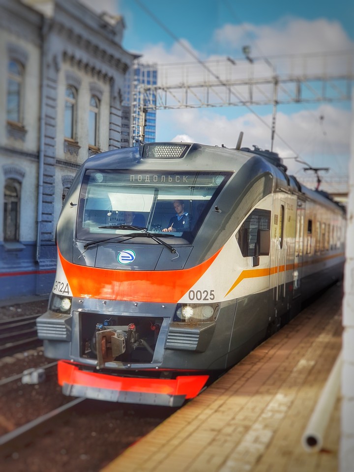 Russian train by Samsung Galaxy Note 8