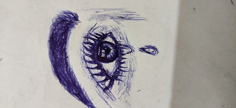 crying eye
