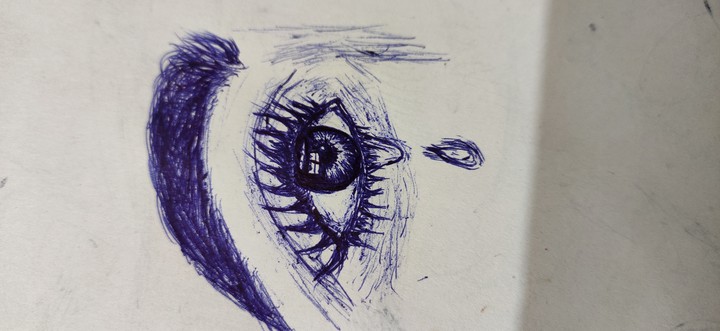 crying eye