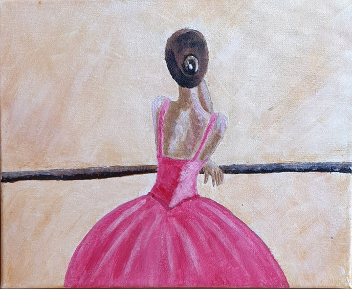 Paint of a dancer