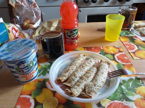 pancakes for lunch
