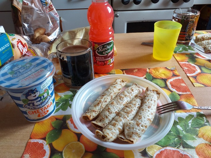 pancakes for lunch
