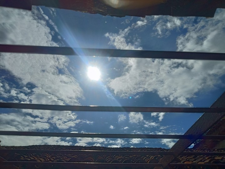 clouds with sun