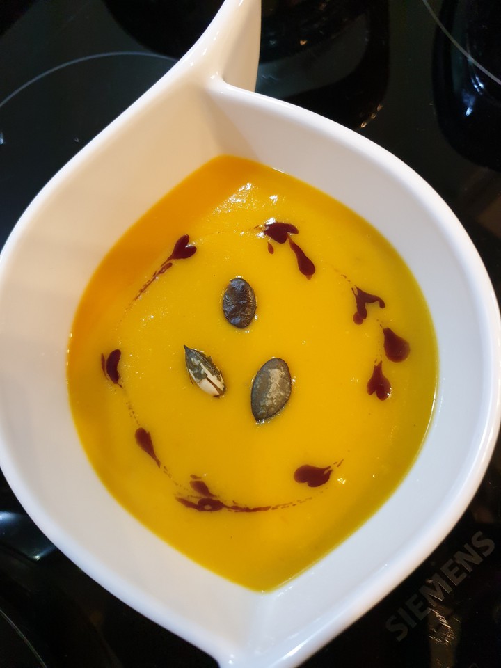 Kürbis Cremesuppe