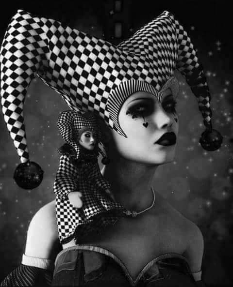 clown woman