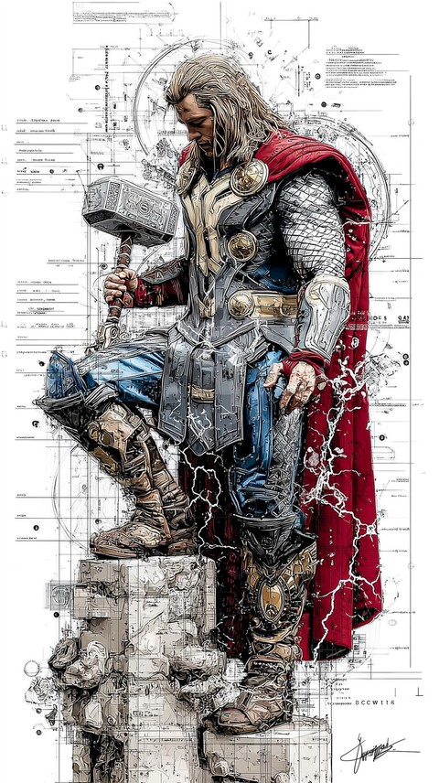 annimation, thor háttérképek