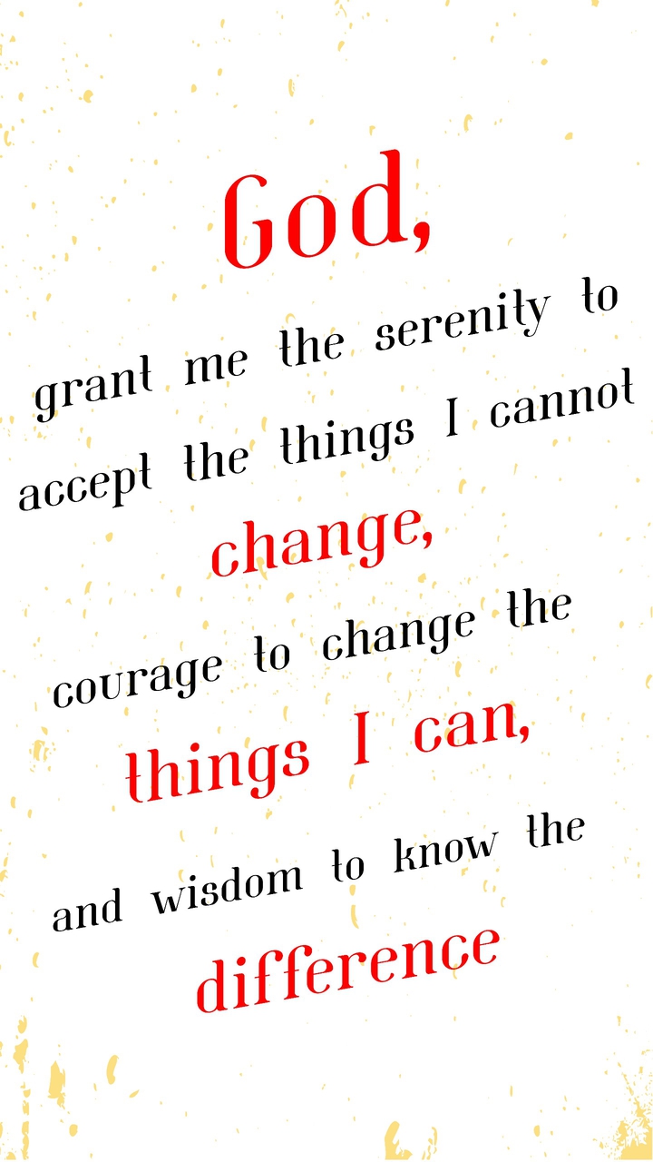 Serenity Prayer