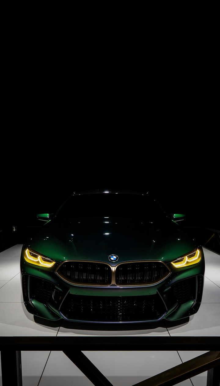 Green BMW