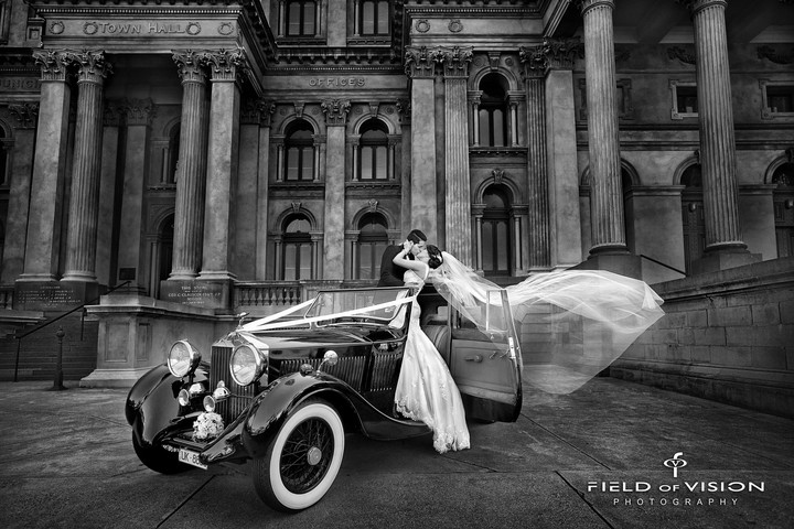 just merried first kiss....