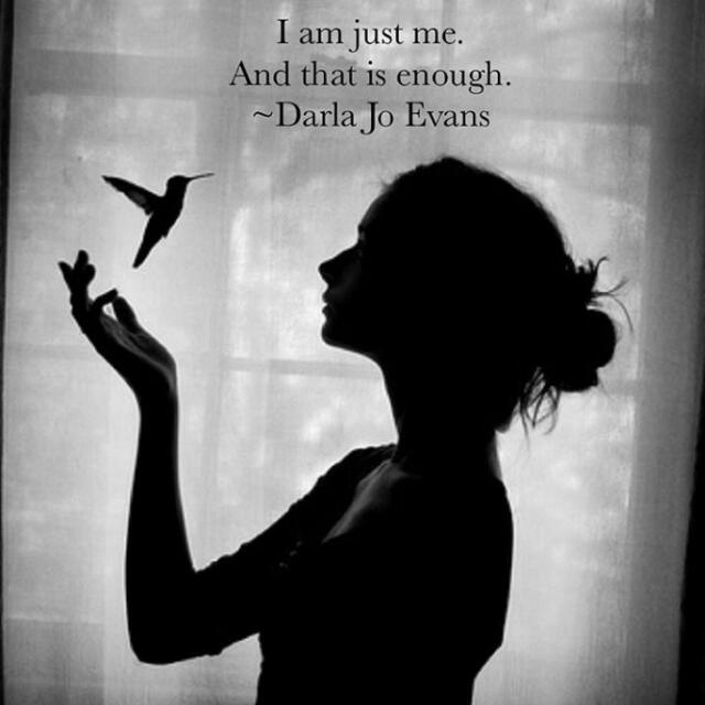 I am just me