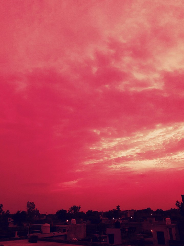 cloudy sky