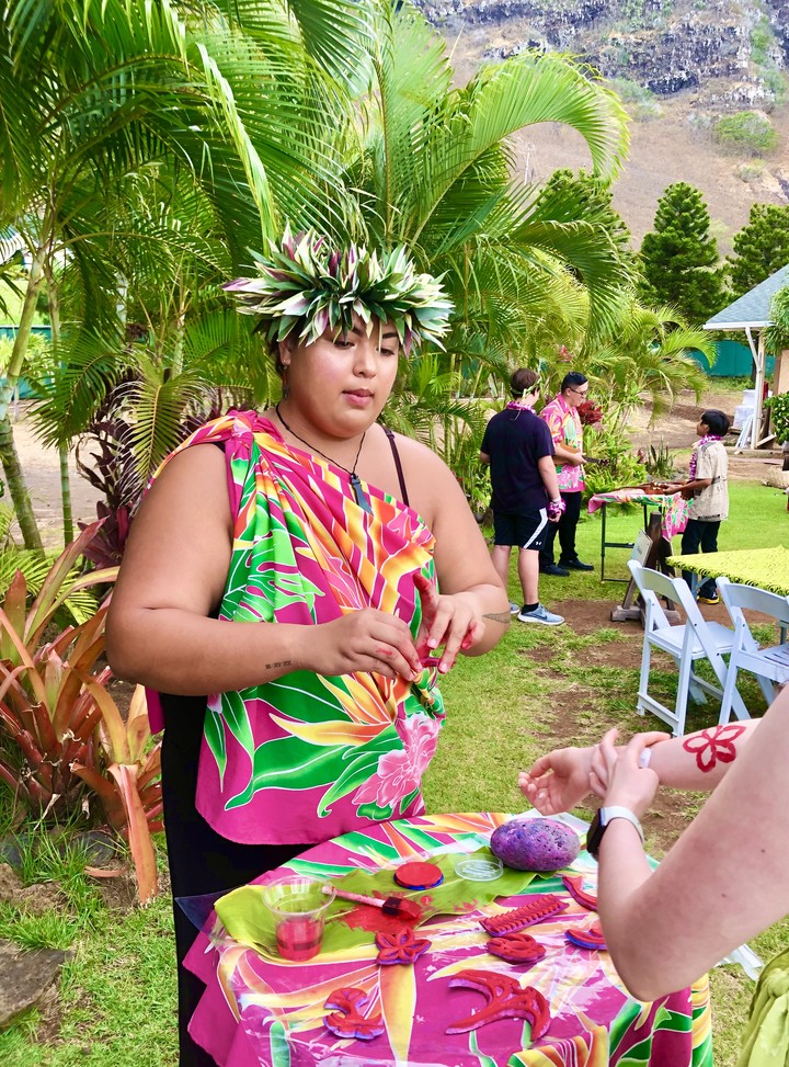 Mujer Hawaiiana