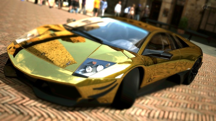 is golden car