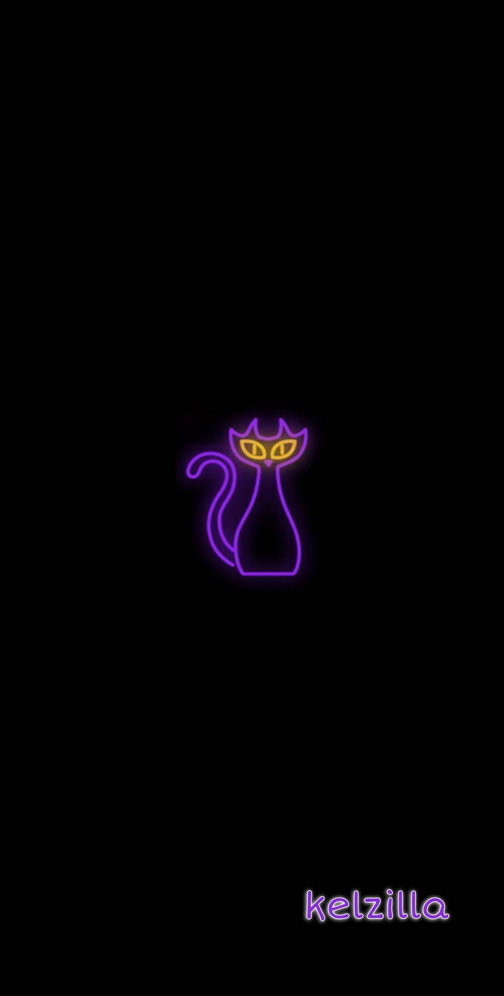 Neon Cat