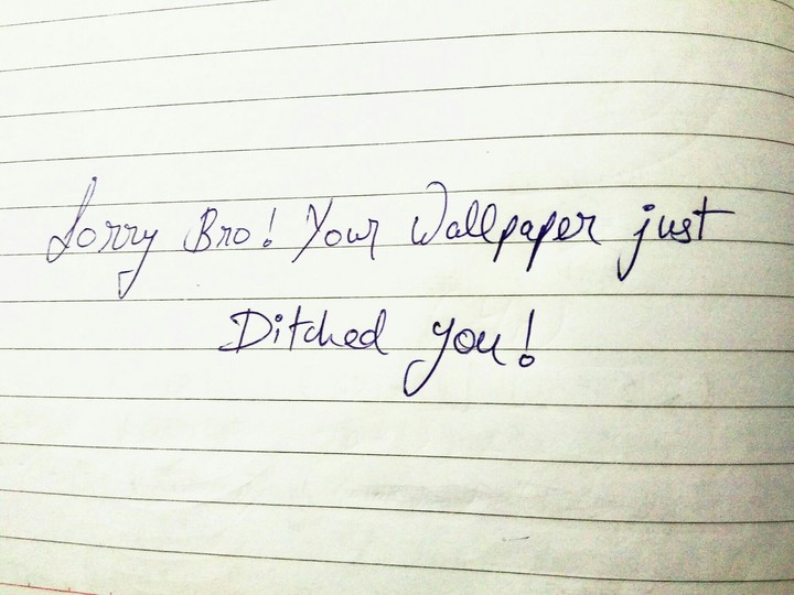 wallpaper breakup