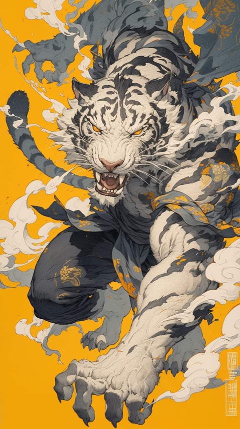 тапети whiskers, paint
