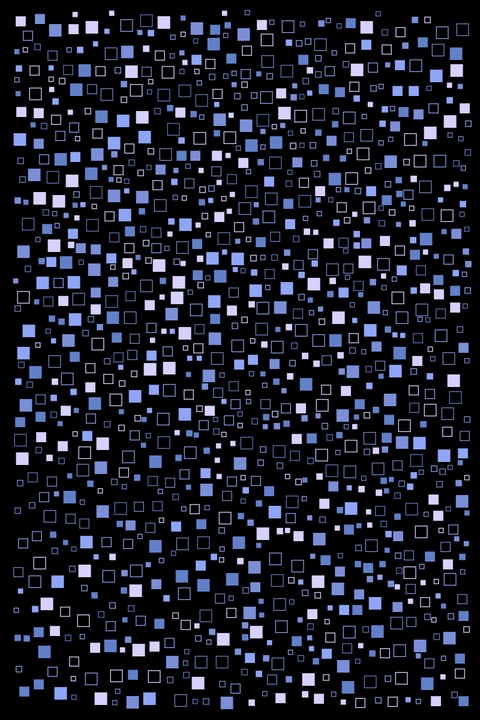 Little Blue Squares