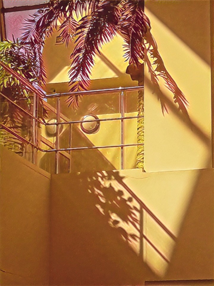 Architecture. Pink.