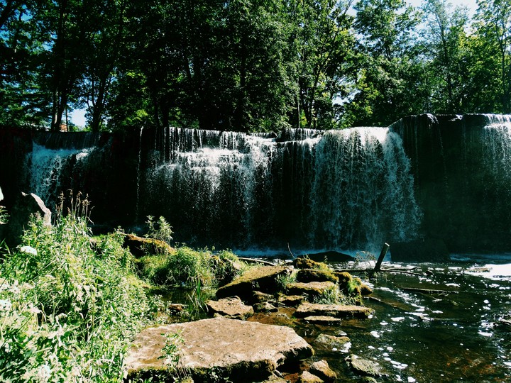 Keila waterfall in Estonia