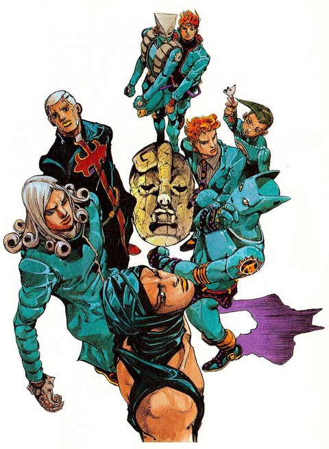 stone mask and villains