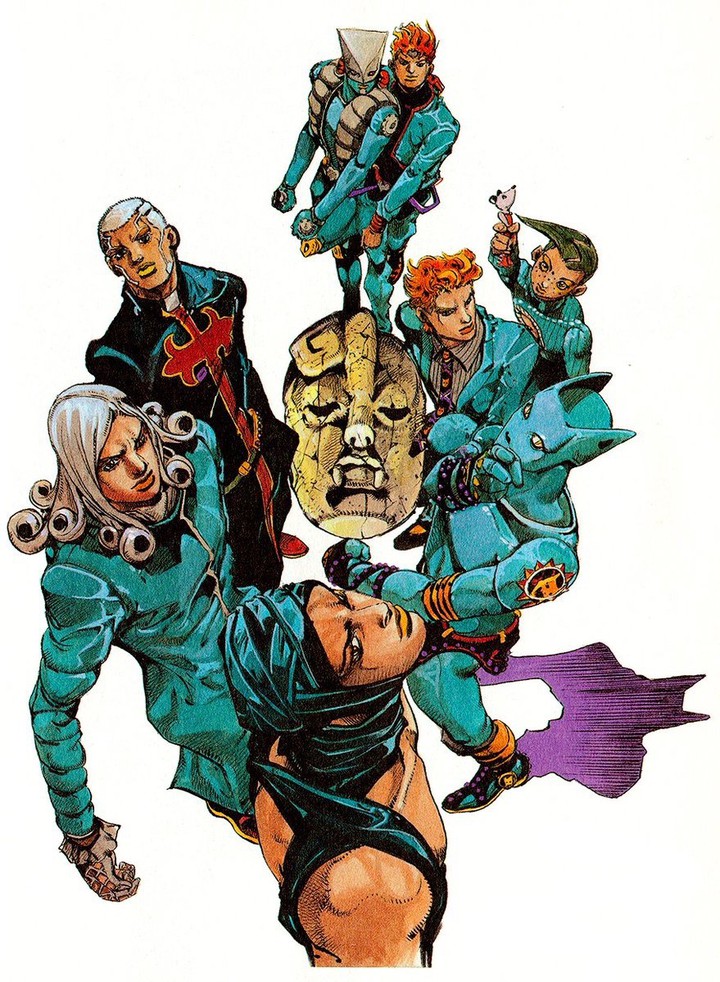 stone mask and villains