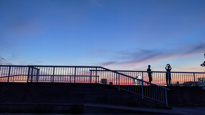 夕暮れ
