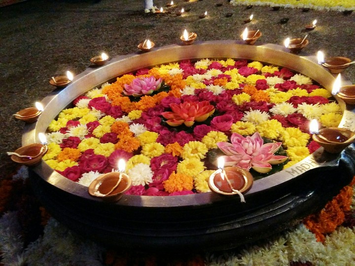 Flower of water and love
