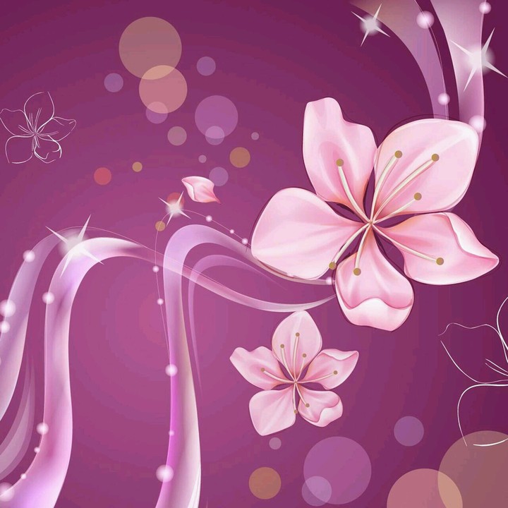 falling cherry blossom