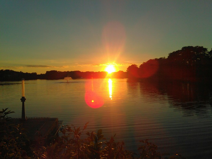 peaceful lake