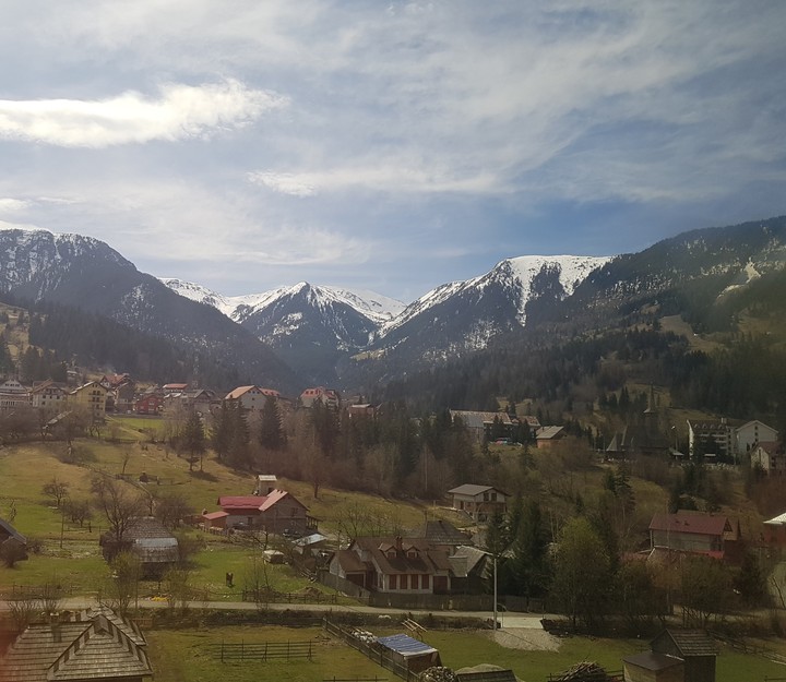 The mountain village