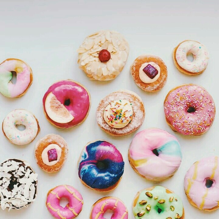 Sweet cookies and dount